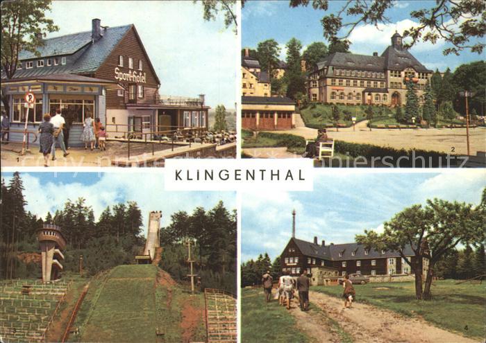Klingenthal Vogtland Sport Hotel Rathaus Jugendherberge Klement Gottwald