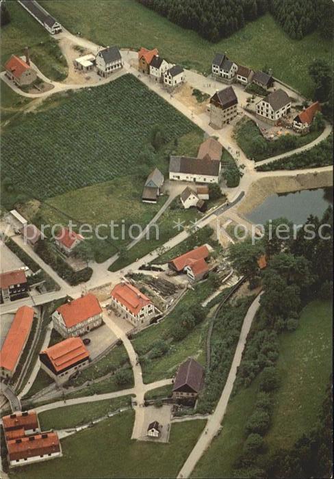 Westfalen Region Westfaelisches Freilichtmuseum Fliegeraufnahme