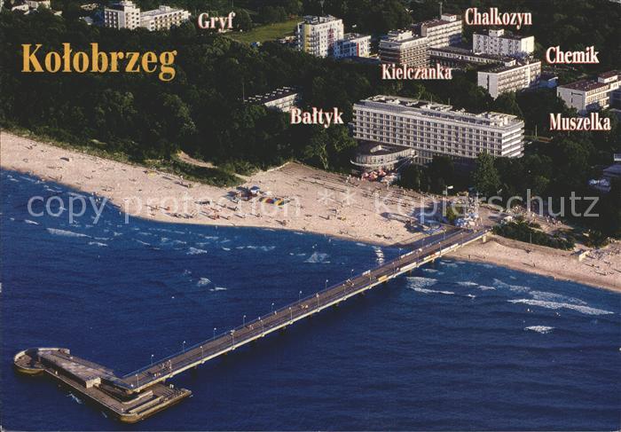 Kolobrzeg Polen Fliegeraufnahme