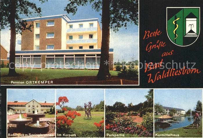 Bad Waldliesborn Pension Ortkemper Kurpark Kurmittelhaus
