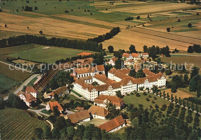 Salem Baden Markgraefliches Schloss Schloss- Schule Fliegeraufnahme