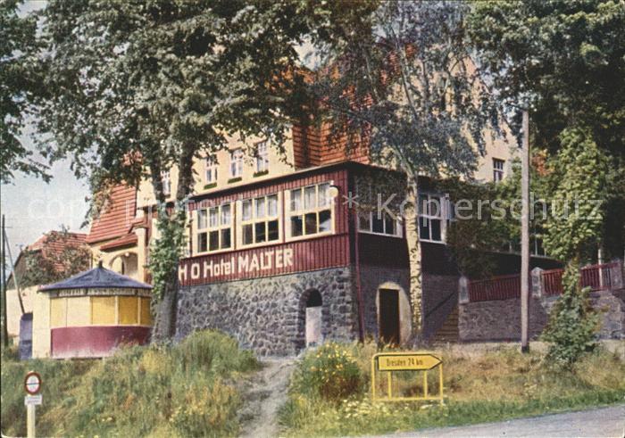 Dippoldiswalde Osterzgebirge HO Hotel Strandbad