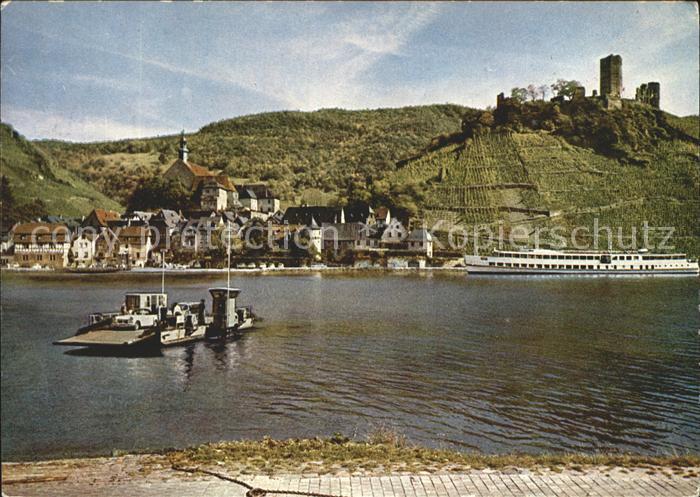 Beilstein Mosel Karmelitenkloster mit Burgruine Metternich