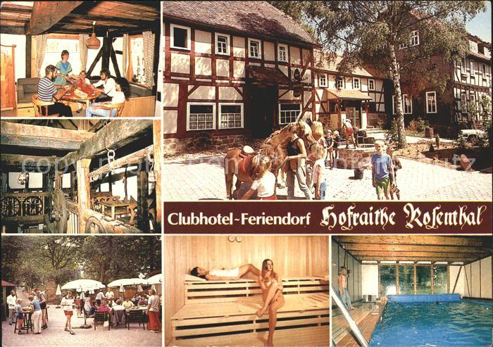 Rosenthal Hessen Feriendorf Hofraithe