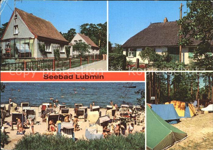 Lubmin Ostseebad Strand Camping
