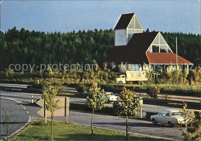Adelsried Augsburg Autobahnkirche Maria Schutz der Reisenden