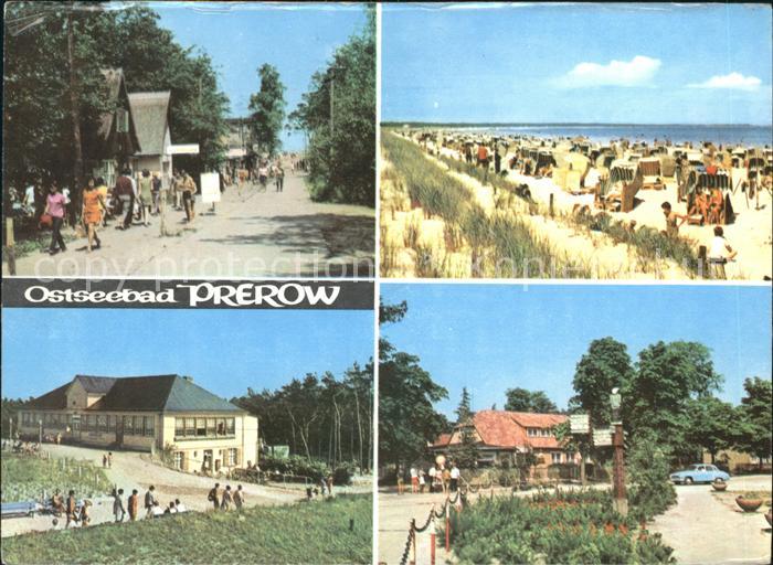 Prerow Ostseebad Strand Promenade