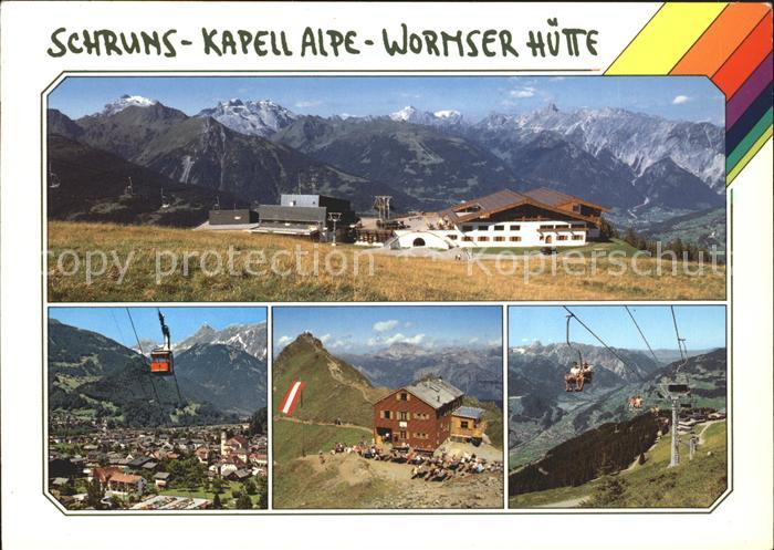 Schruns Vorarlberg Kapell Alpe Wormser Huette