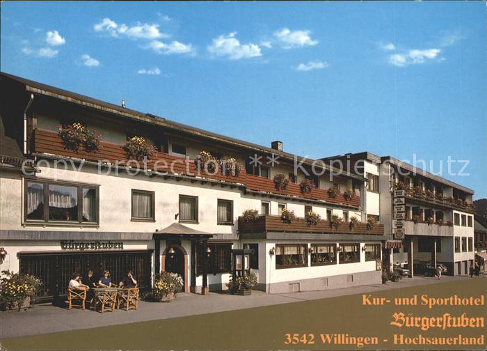 Willingen Sauerland Kur- und Sporthotel Buergerstuben