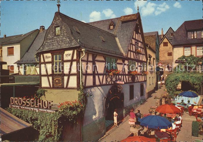 Ruedesheim Rhein Drosselgasse Drosselhof