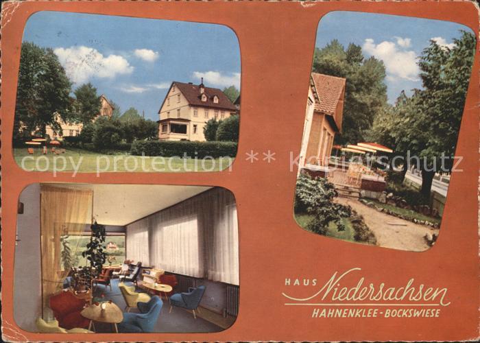 Hahnenklee-Bockswiese Harz Haus Niedersachsen