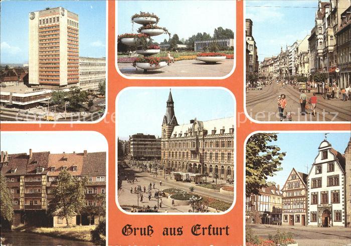 ERFURT CITY IGA Anger Kraemerbruecke Postamt