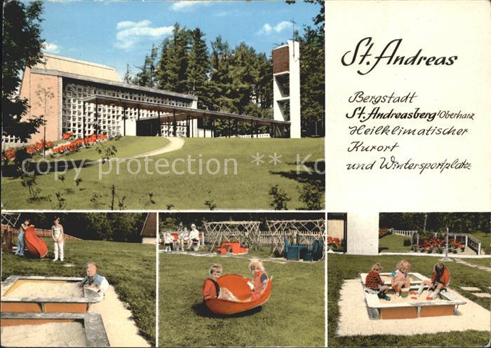 St Andreasberg Harz Bergstadt Kinder Spielplatz