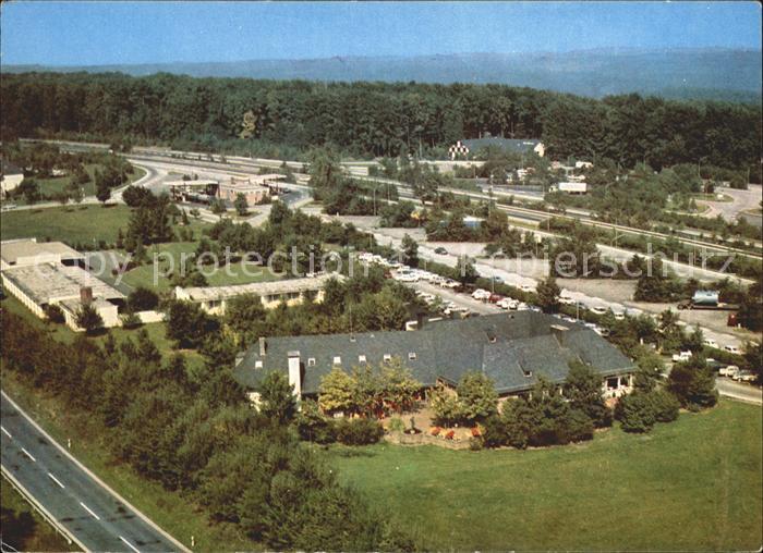 Rohrbrunn Fliegeraufnahme Autobahn-Rasthaus Spessart