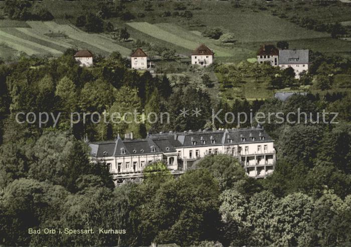 Bad Orb Kurhaus Fliegeraufnahme