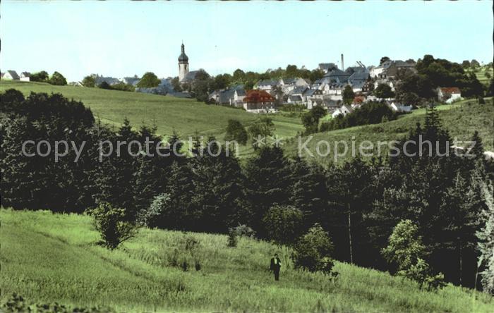 Schwarzenbach Wald Ortsansicht
