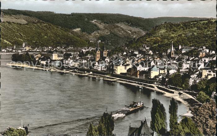 Boppard Rhein Fliegeraufnahme