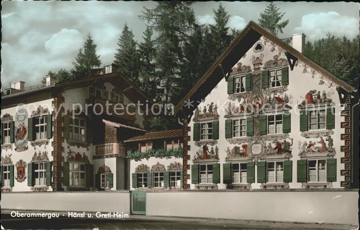 OBERAMMERGAU Bayern Haensl und Gretl Heim
