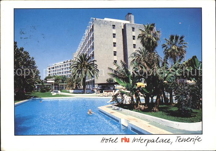 Tenerife Hotel Riu Interpalace Swimmingpool
