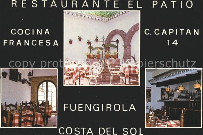 Fuengirola Restaurante el Patio Cocina Francesca Bar