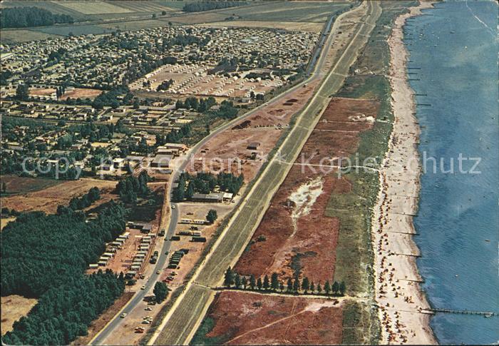 Lensterstrand Fliegeraufnahme