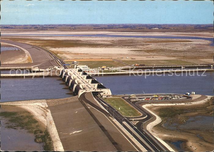 Eidersperrwerk Fliegeraufnahme