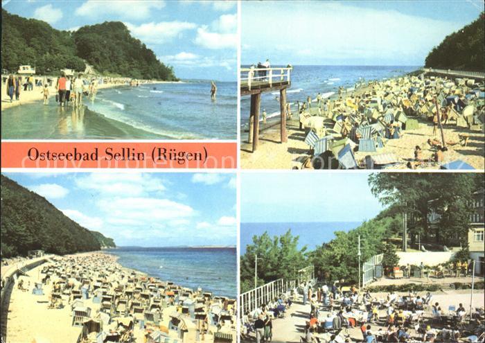 Sellin Ruegen Strandpartien Promenade