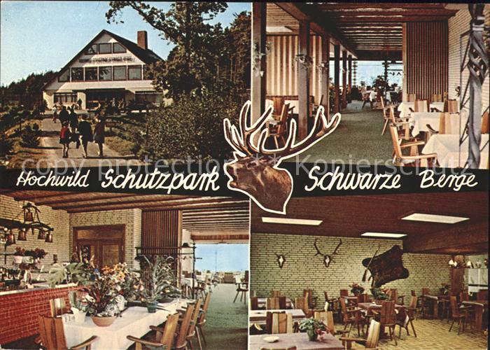 Vahrendorf Siedlung Hochwild Schutzpark Schwarze Berge Parkrestaurant Gastraum J