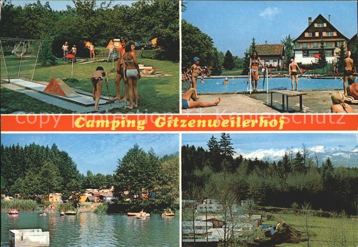 Lindau Bodensee Ferien und Erholungspark Gitzenweilerhof Miigolf Swimmingpool Ca