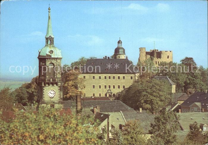 Frauenstein Brand-Erbisdorf Schloss mit Burgruine