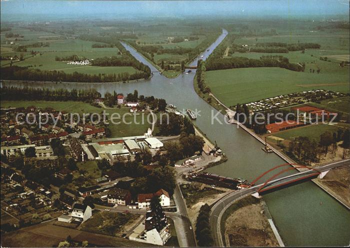 Datteln Kanalknotenpunkt Fliegeraufnahme