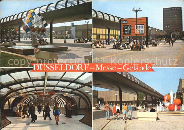 DuessELDORF  CITY Messegelaende Teilansichten