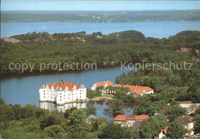 Gluecksburg Ostseebad Schloss Fliegeraufnahme