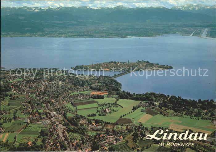 Lindau Bodensee Fliegeraufnahme