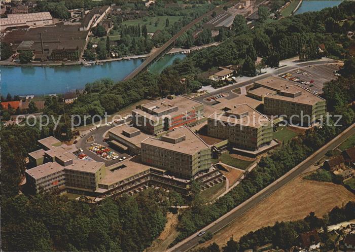 Kettwig Fachklinik Rhein Ruhr Fliegeraufnahme