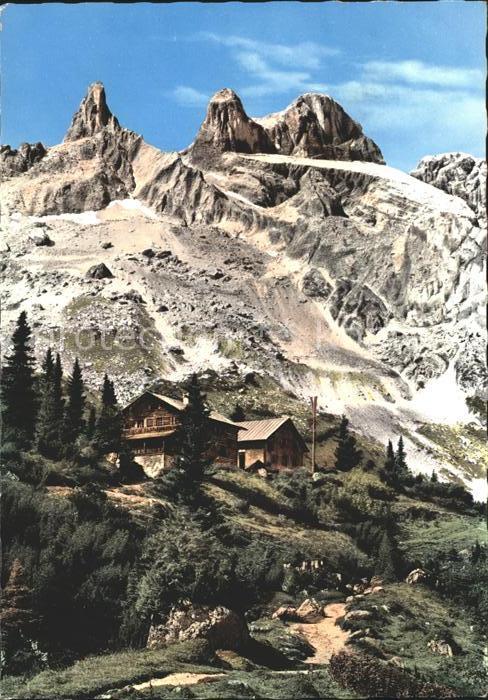 Lindauerhuette mit Drei Tuerme