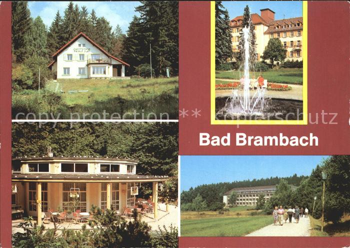 Bad Brambach JH Helmut Just HO Waldcafe Joliot Curie Haus