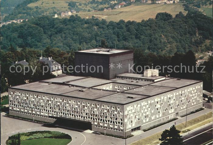 LUXEMBOURG  Luxemburg Vue aerienne Square Robert Schumann Theatre municipal