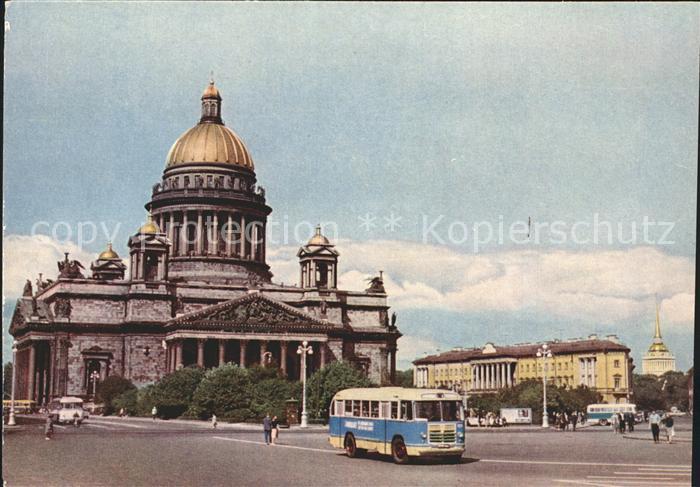 Leningrad St Petersburg Isaak Platz Museum Isaak Kathedrale