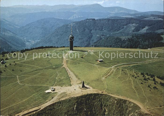 Feldberg Schwarzwald Fliegeraufnahme