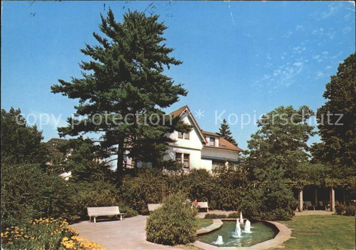 Bad Harzburg Haus Felse Springbrunnen