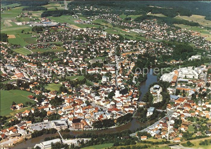 Regen Fliegeraufnahme