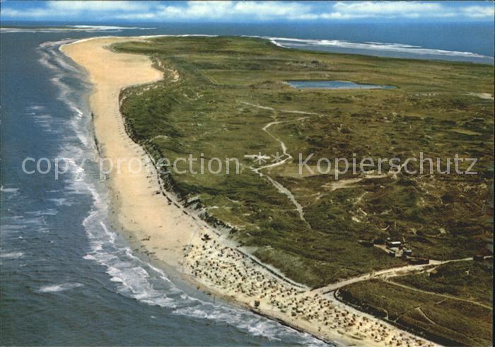 Langeoog Nordseebad Fliegeraufnahme