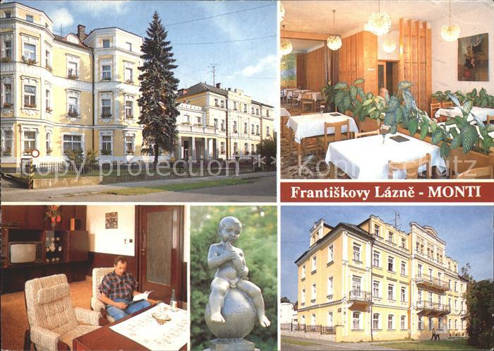 Frantiskovy Lazne Kurhotel Monti Gastraum Skulptur