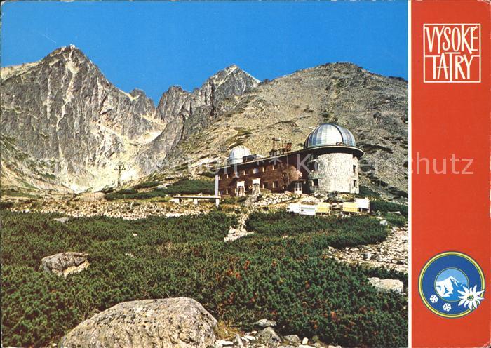 Vysoke Tatry Hvezdaren Astromomickeho ustavu SAV