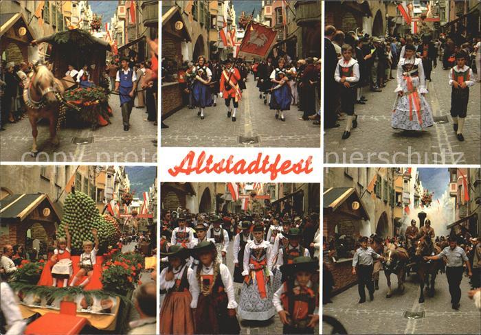 Brixen Suedtirol Eisacktal Altstadtfest Teilansichten