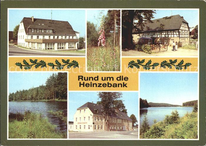 Hilmersdorf OT Heinzebank Kulturhaus Roter Fingerhut Gasthaus zur Linde Roter Pf