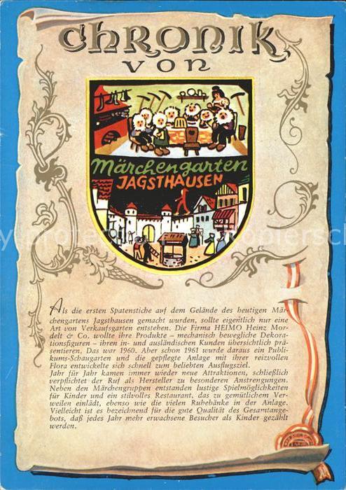 Jagsthausen Jagst Chronik vom Maerchengarten Jagsthausen