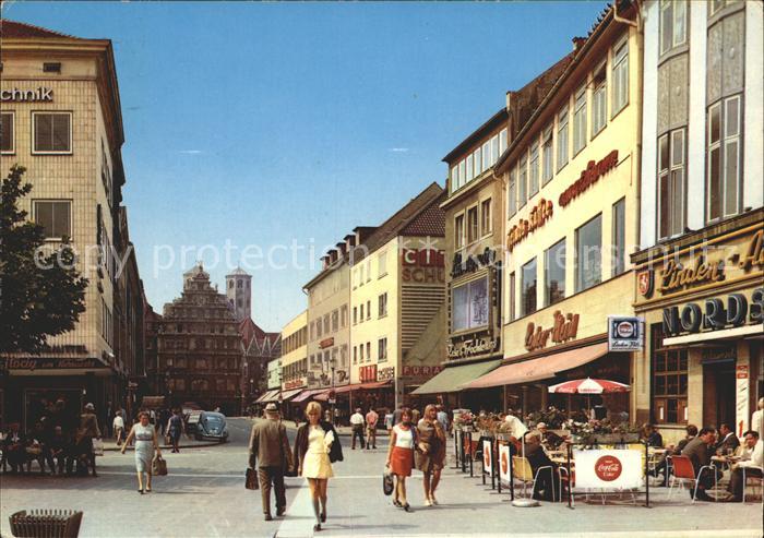 BRAUNSCHWEIG  CITY Koehlmarkt und Gewandhaus
