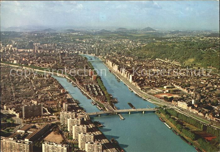 Liege Luettich Fliegeraufnahme